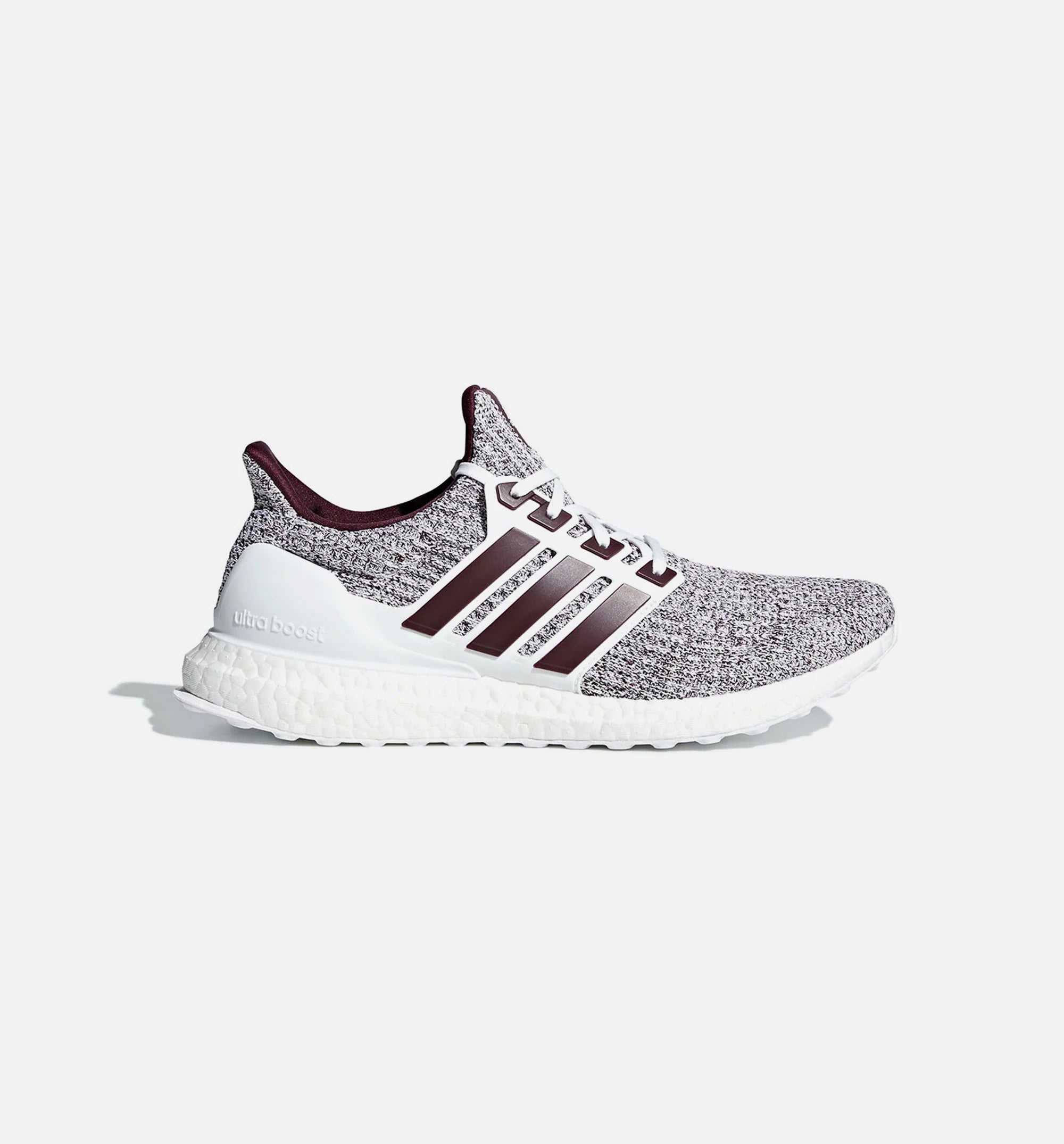 Ultraboost 40 Mens Shoe White Burgundy
