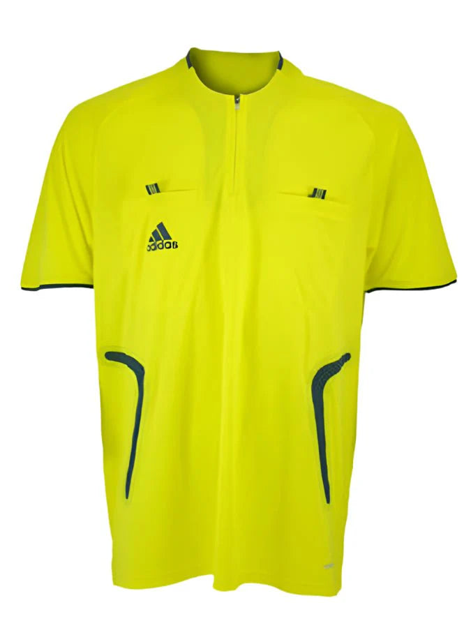 adidas Referee Jersey Lemon Peel Dark Onyx
