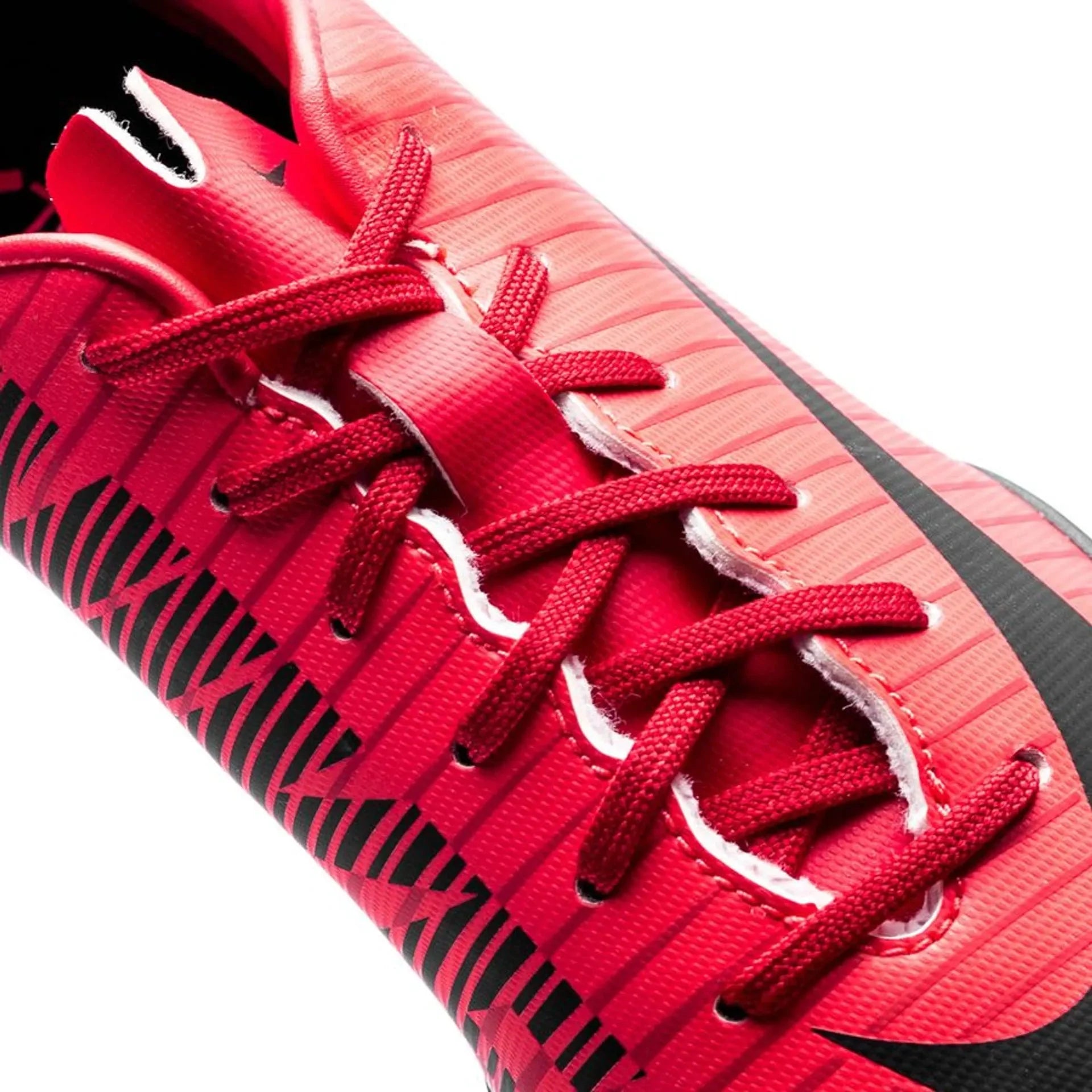 Nike Jr MercurialX Vapor XI IC Indoor Soccer Shoes Fire Red Black