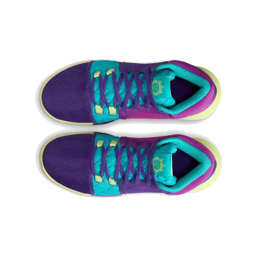 Tênis Nike Lebron Witness VIII Roxo Verde Azul