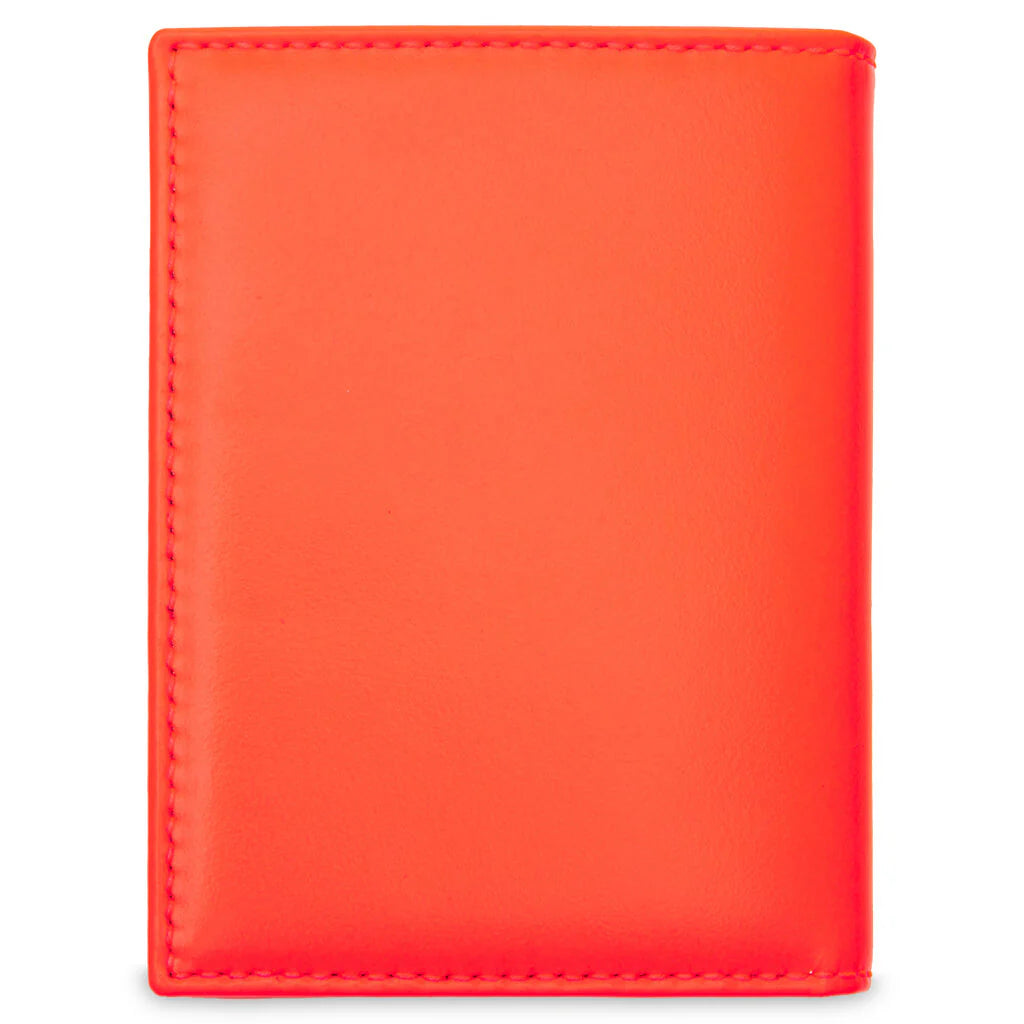 Comme des Garcons Super Fluo Wallet Blue Orange