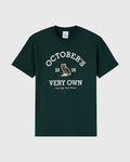 Collegiate Tee Midnight Green