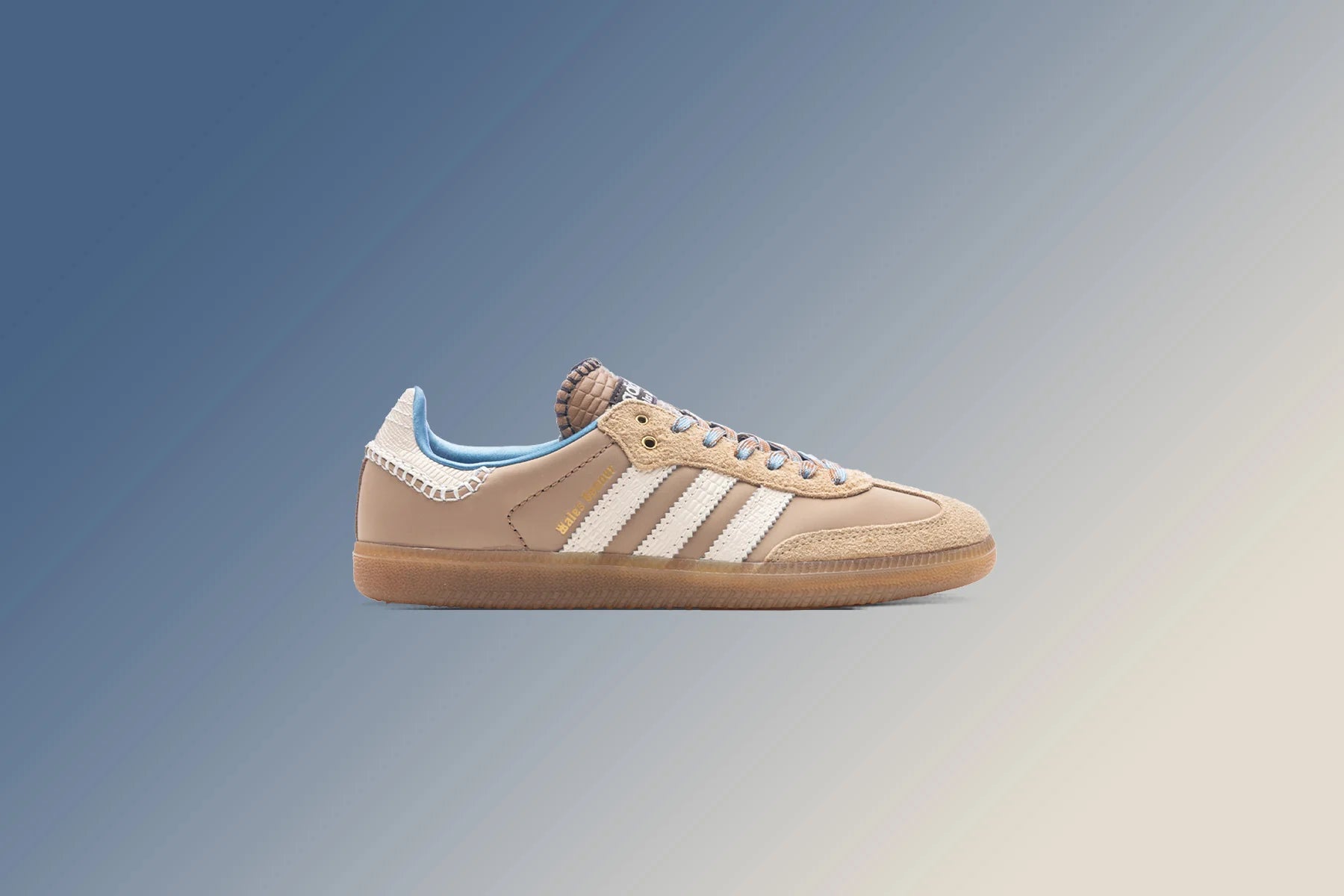 Wales Bonner x Adidas Nylon Samba Wonder White Ash Blue