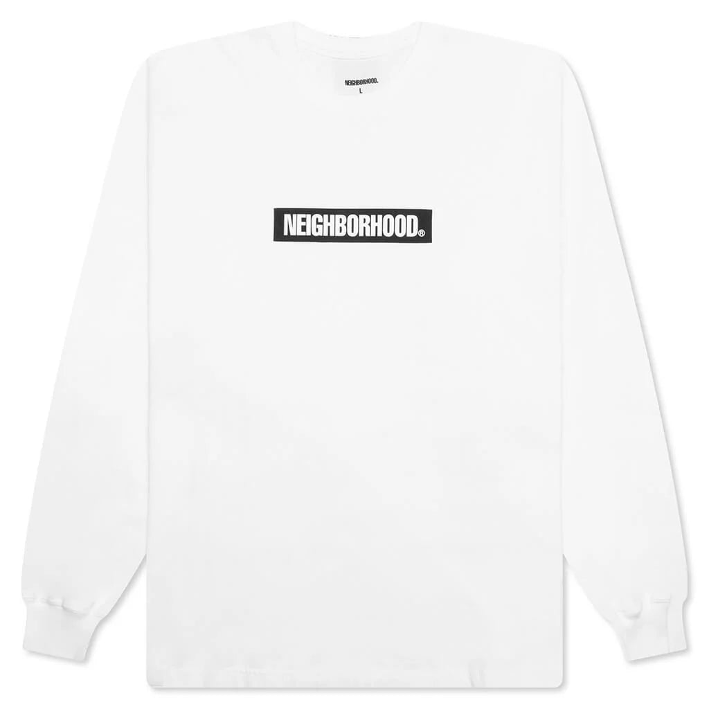 NH L S Tee 2 White