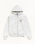 DOT SURF PUFF PRINT ZIP HOODIE