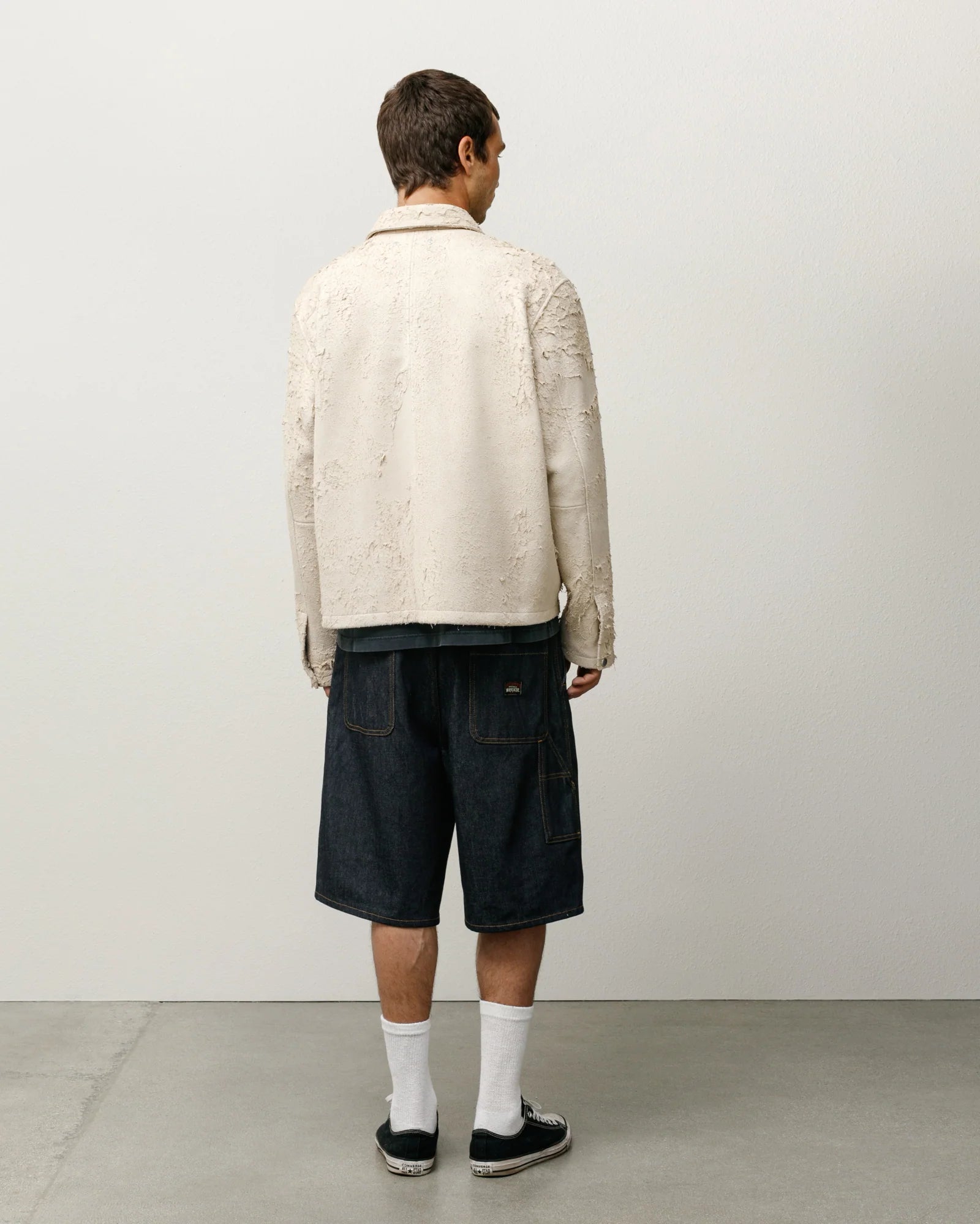 RAW DENIM WORK SHORT