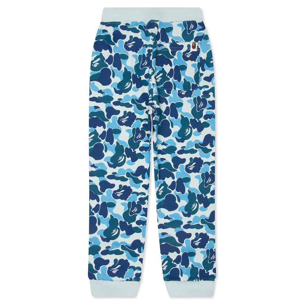 Kids ABC Camo Ape Milo One Point Sweat Pants Blue