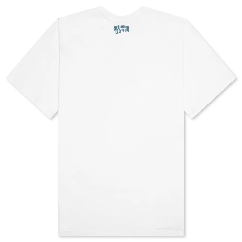BB Molecules S S Tee Temp Color Change Print White
