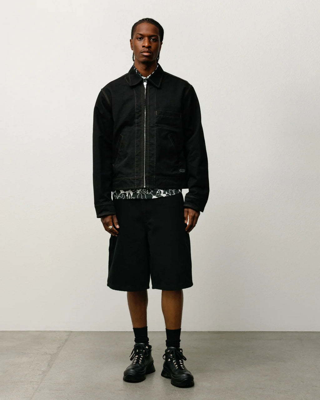 WORK JACKET COLLARED