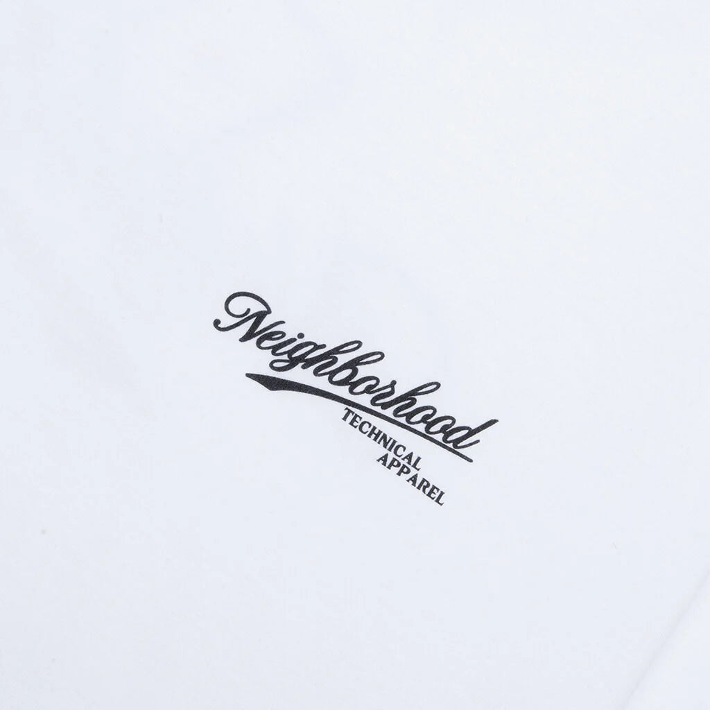 NH S S Tee 8 White