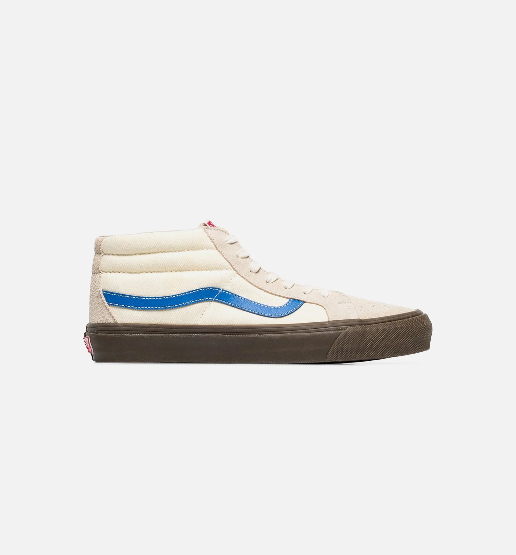 OG SK8 Mid LX Mens Shoe Cream White Off White Blue