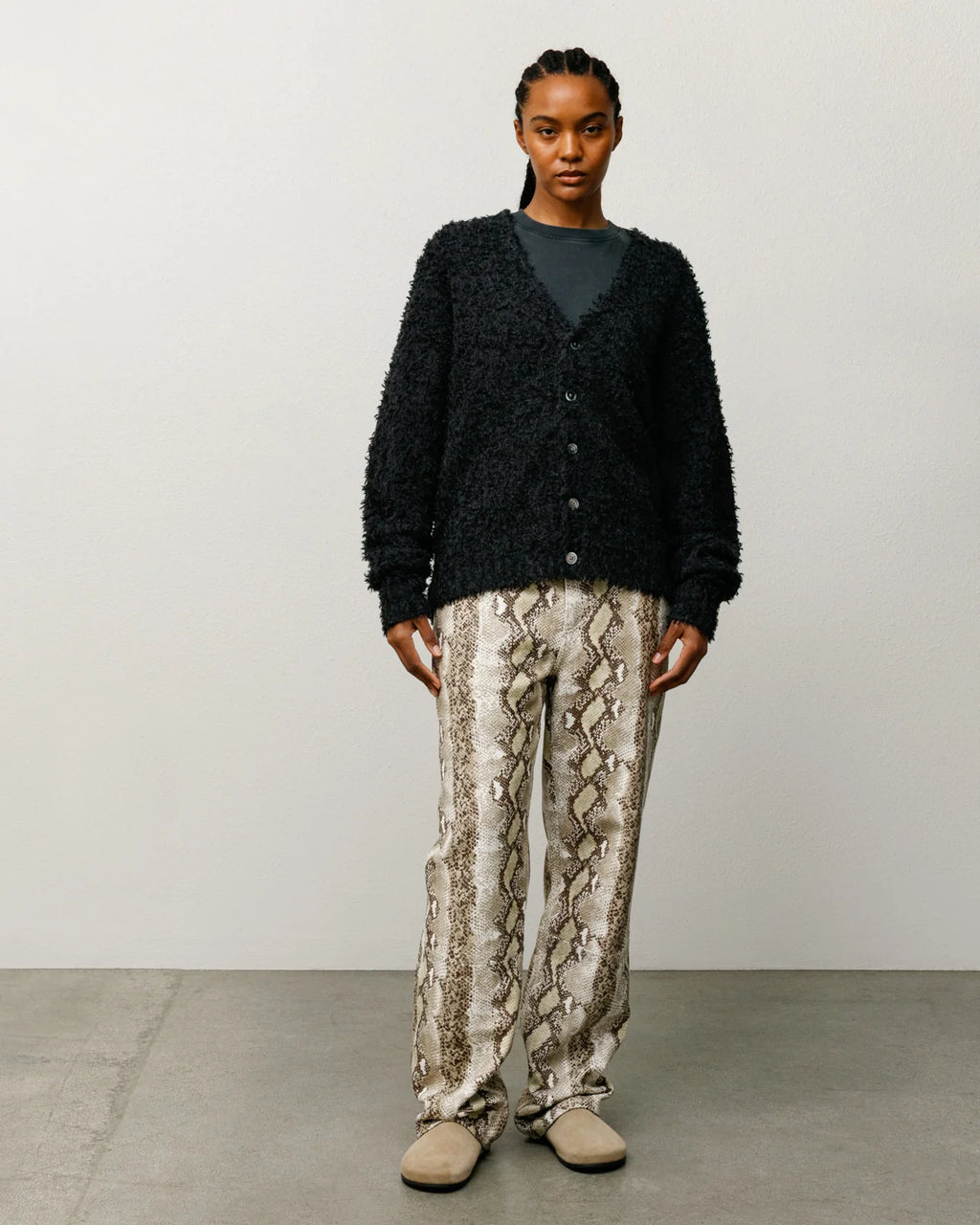 TEXTURED CARDIGAN