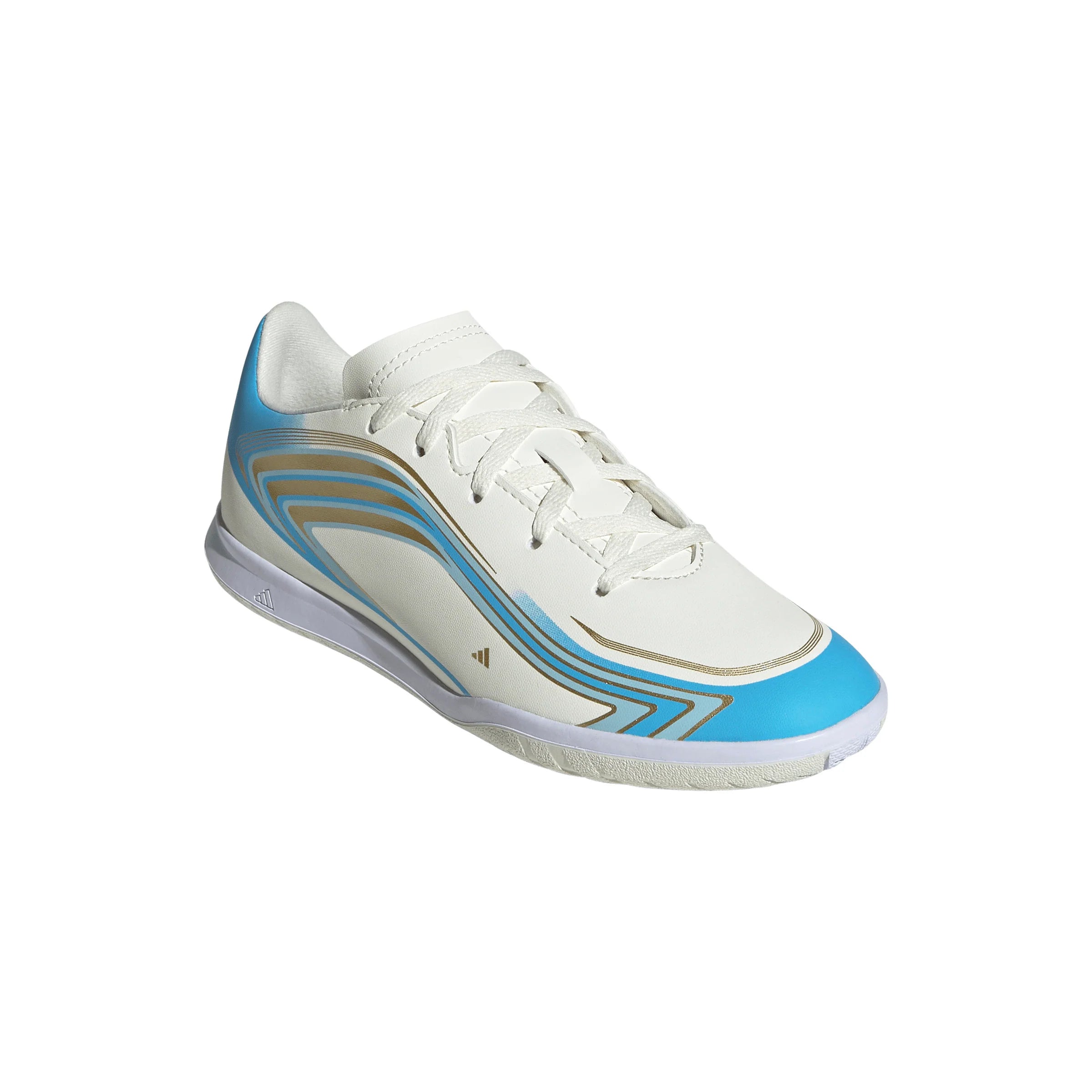 adidas F50 Messi Club IN Indoor Youth Soccer Shoes Blue
