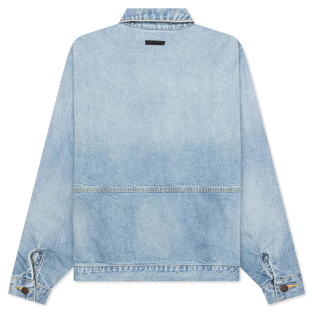 Denim Trucker Jacket Vintage Blue