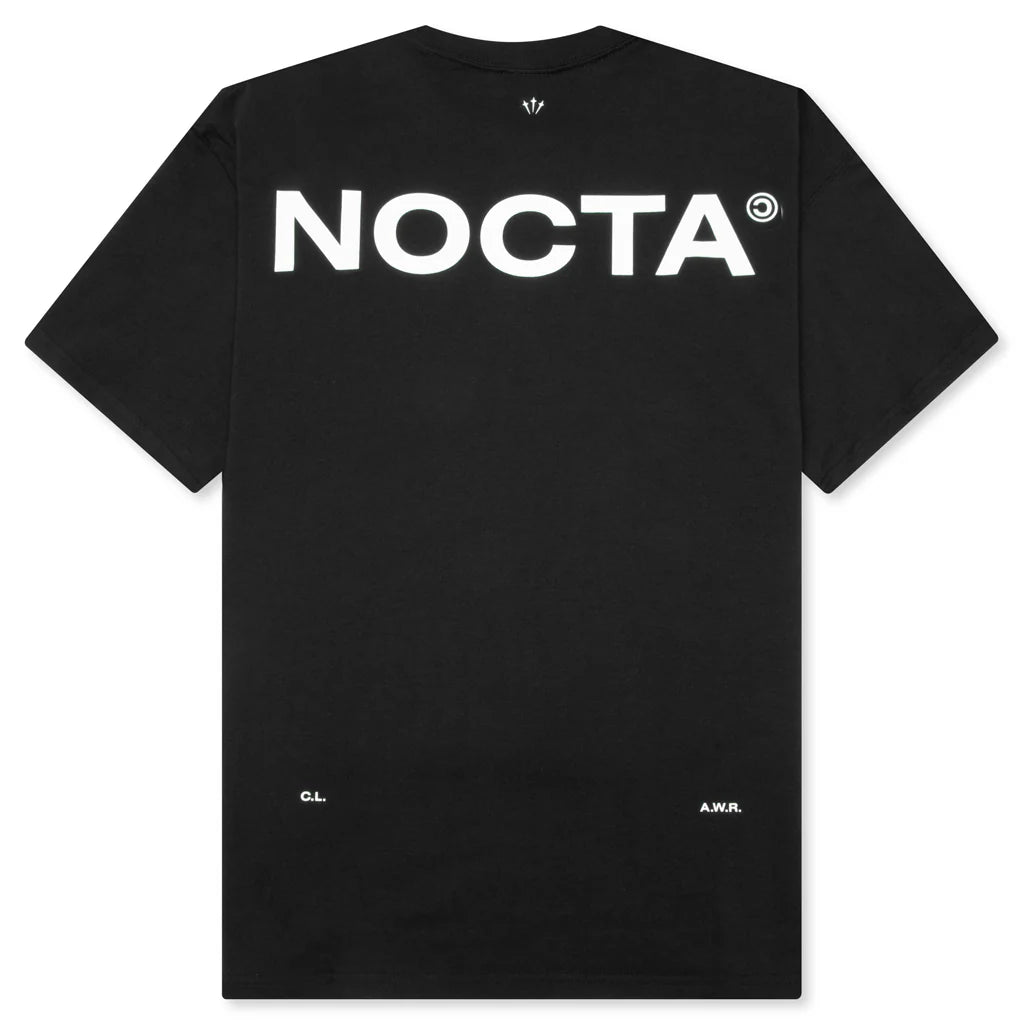 Nike x NOCTA Big Body CS Tee Black Black White