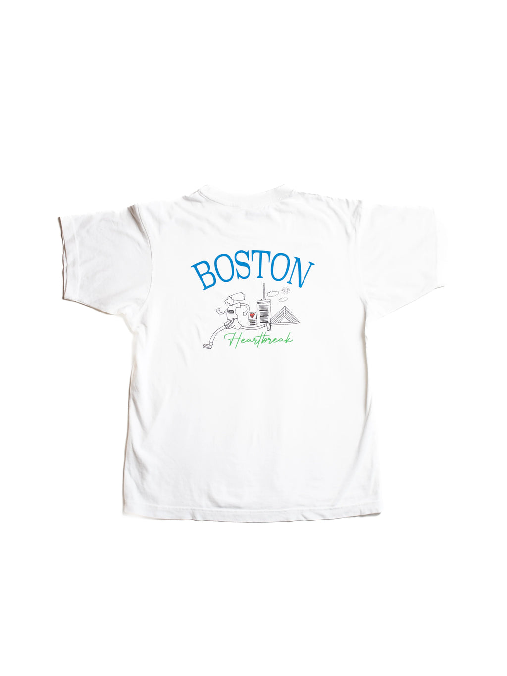 Heartbreak Boston Back Skyline Tee