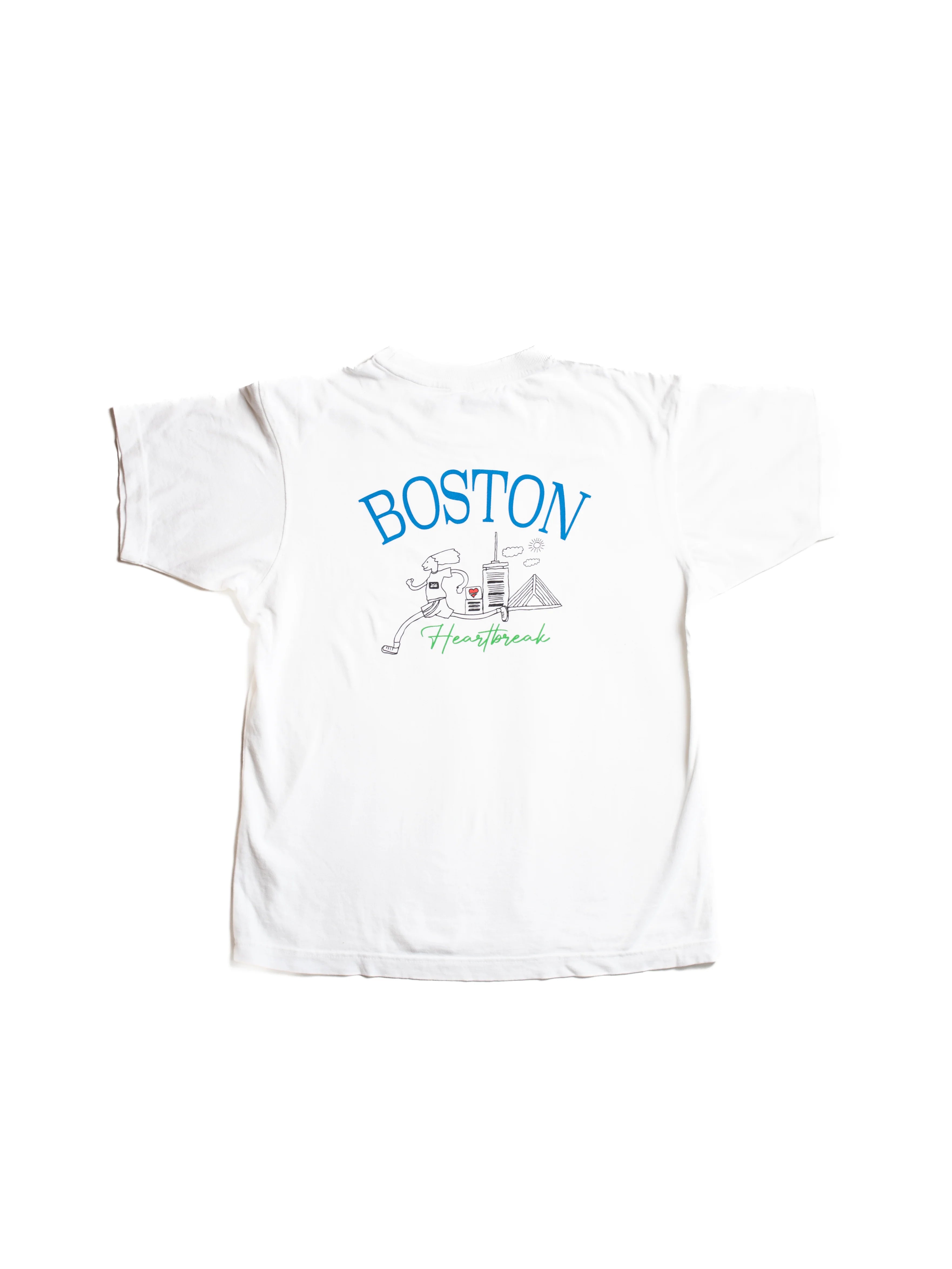 Heartbreak Boston Back Skyline Tee