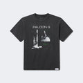 UNISEX SPACEX FALCON 9 VINTAGE T SHIRT