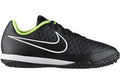 Nike JR Magista Onda IC Indoor Soccer Shoes Black White Volt