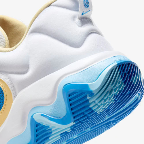 Tênis Nike Giannis Immortality 3 Branco Azul