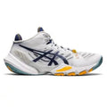 Tênis Asics Metarise 1 Branco Azul Amarelo