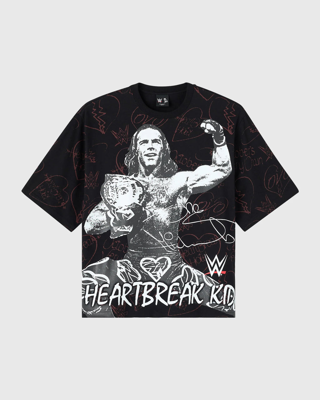 WWE Shawn Michaels Tee All Over Print