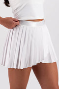 High Rise Pleated Skirt