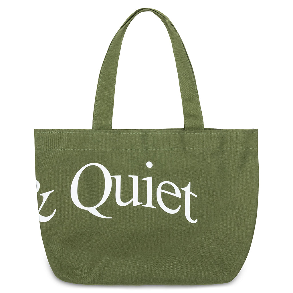 Wordmark Tote Bag Olive