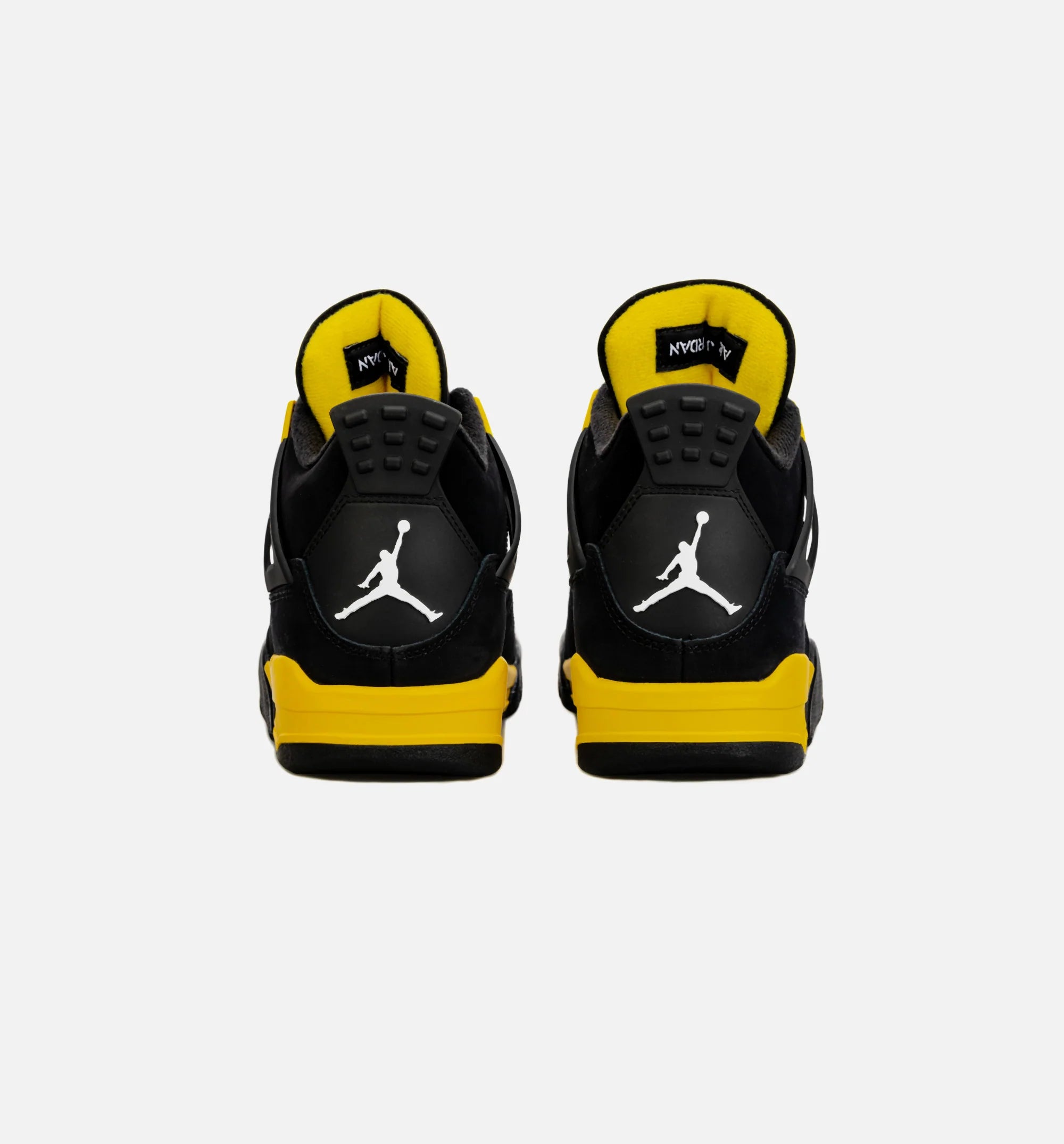 Air Jordan 4 Retro Thunder Mens Lifestyle Shoe Black Yellow Limit One Per Customer