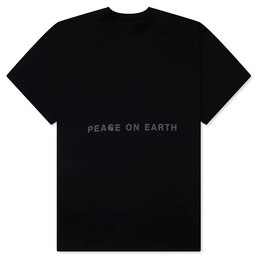 S S Saviour T Shirt Black