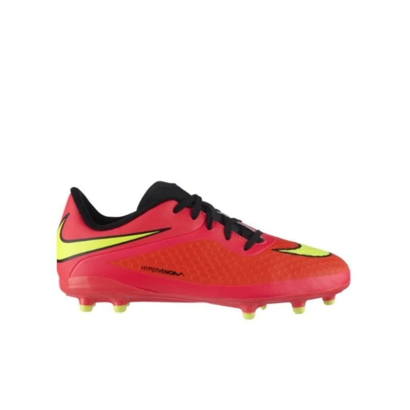 Nike Hypervenom PheloNike FG Youth Soccer Cleats Crimson Volt