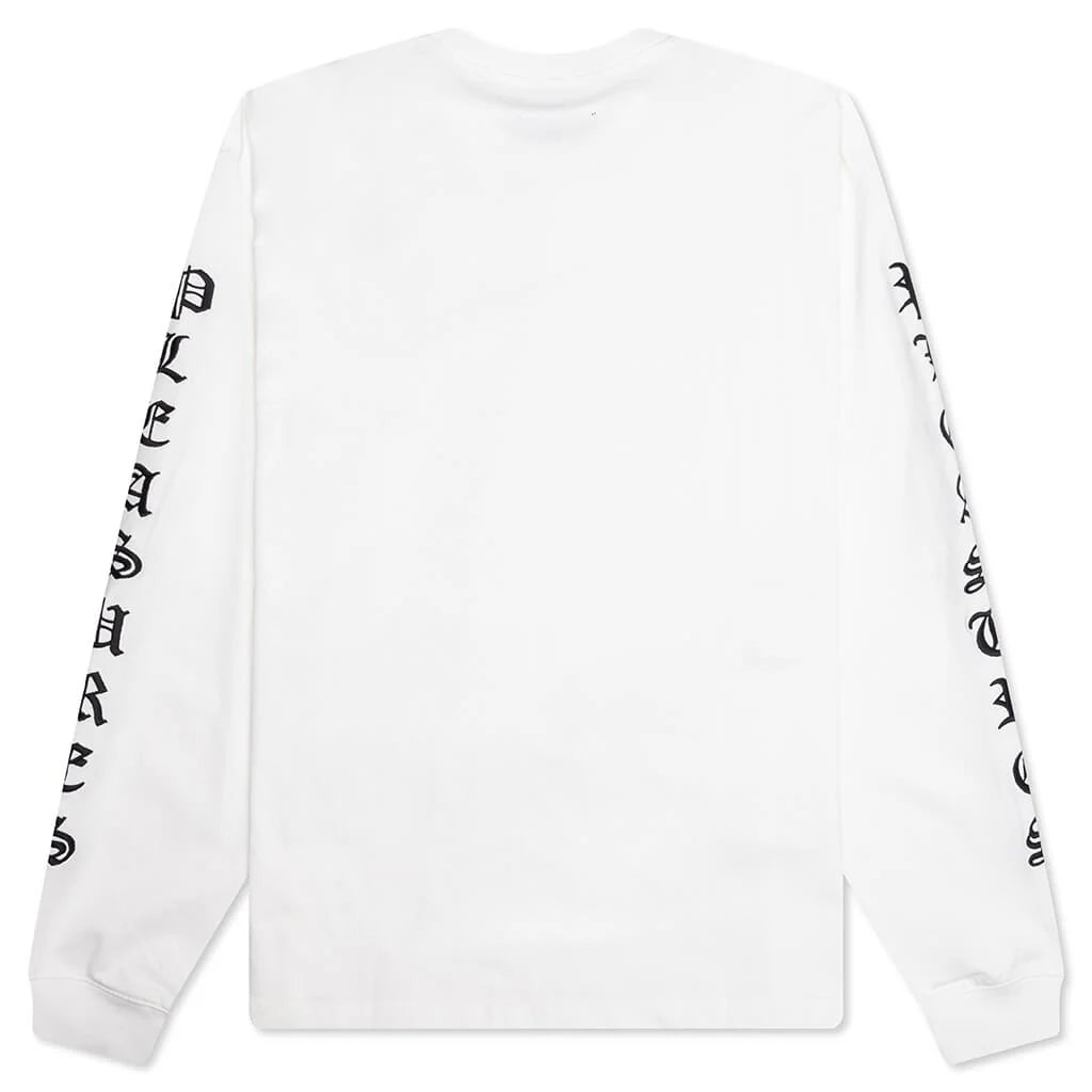 Oe Heavyweight Long Sleeve White