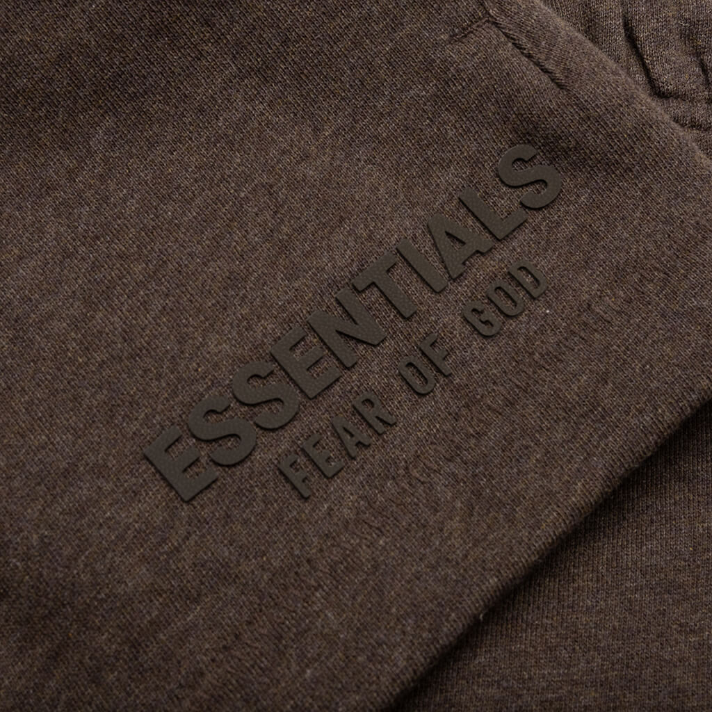 Essentials Kids Sweatshort Heather Wood