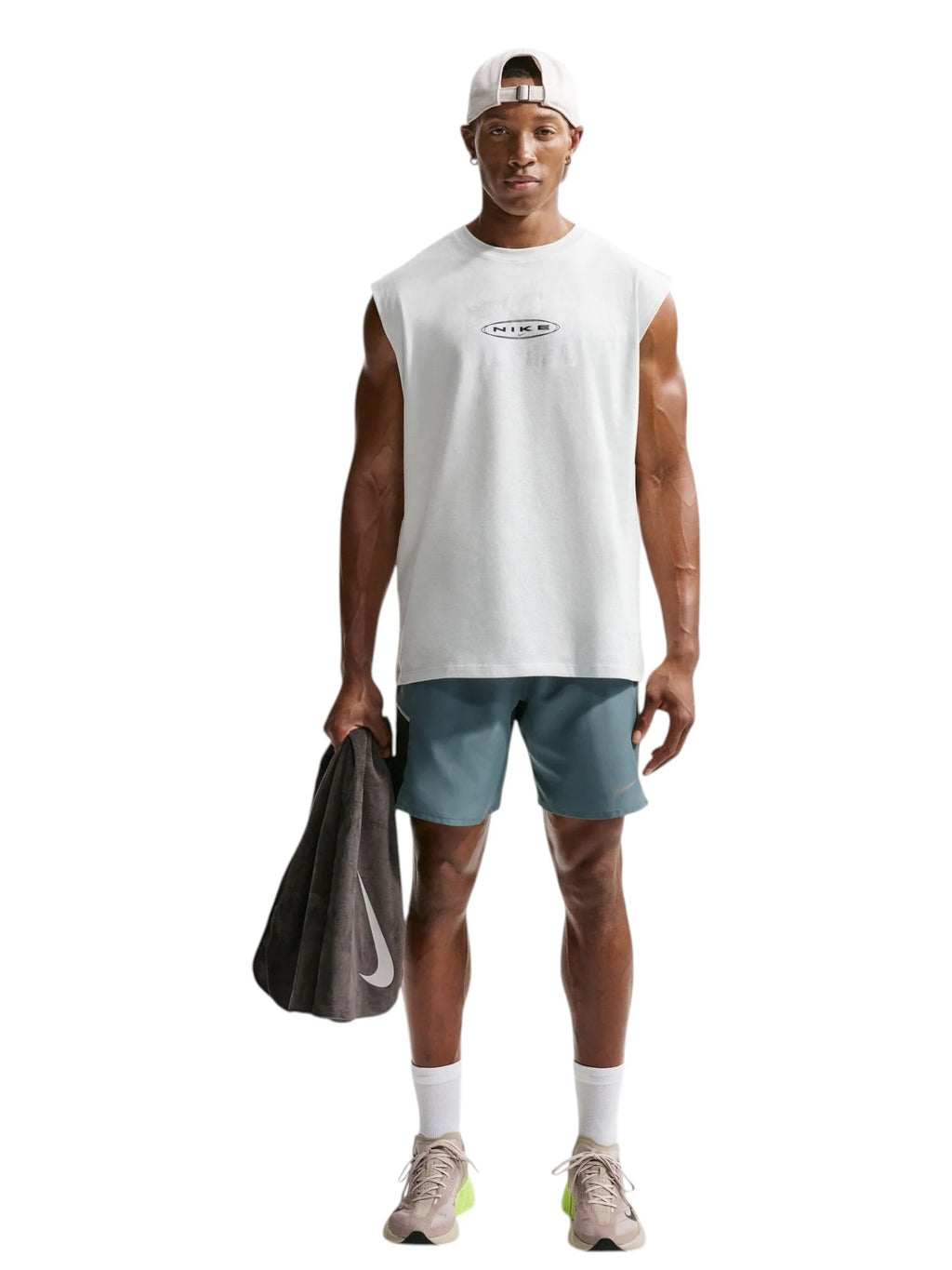 Nike Mens Loose Sleeveless Running T Shirt
