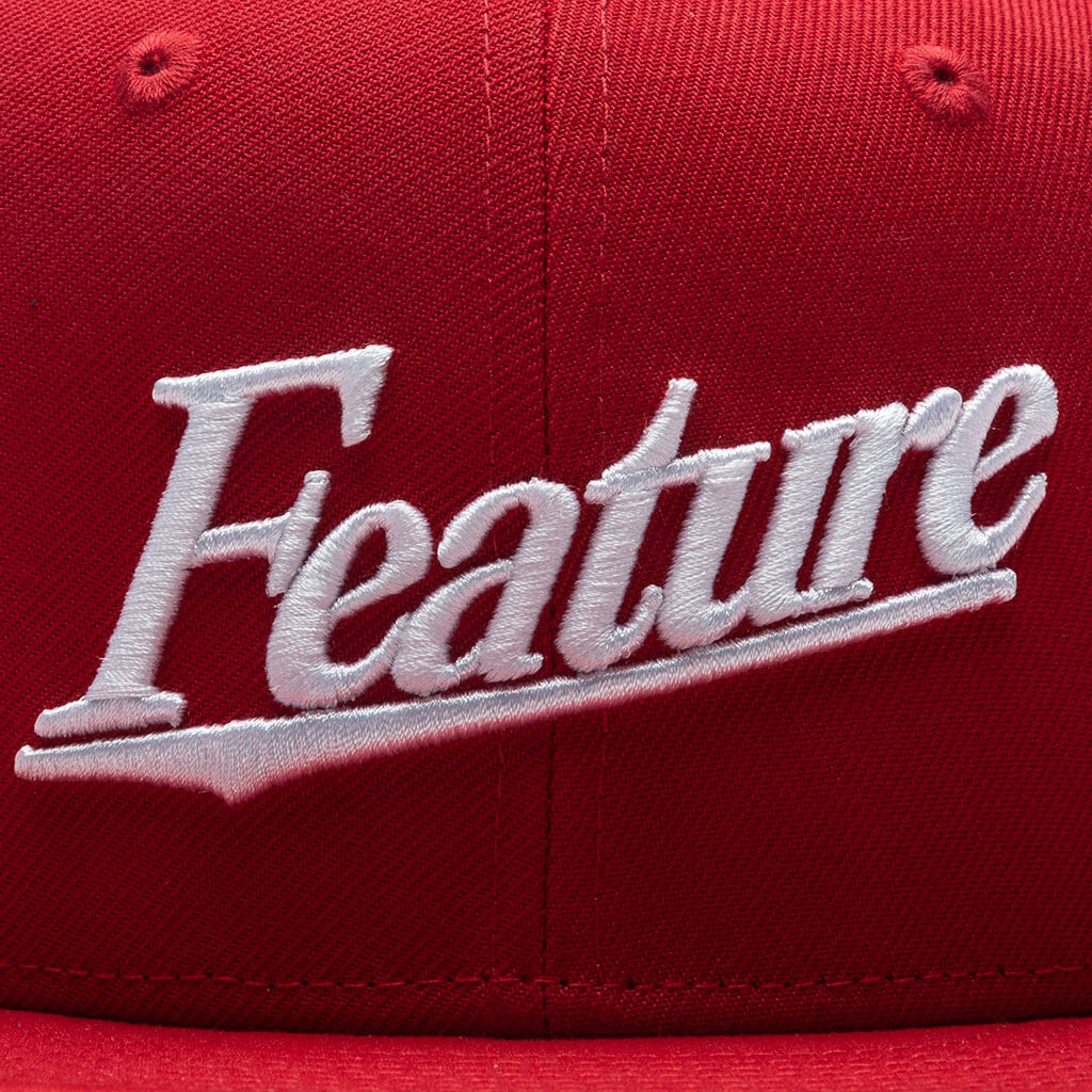 Feature x New Era 9FIFTY Fin Red