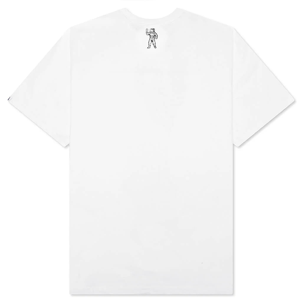 BB Helmet S S Tee White