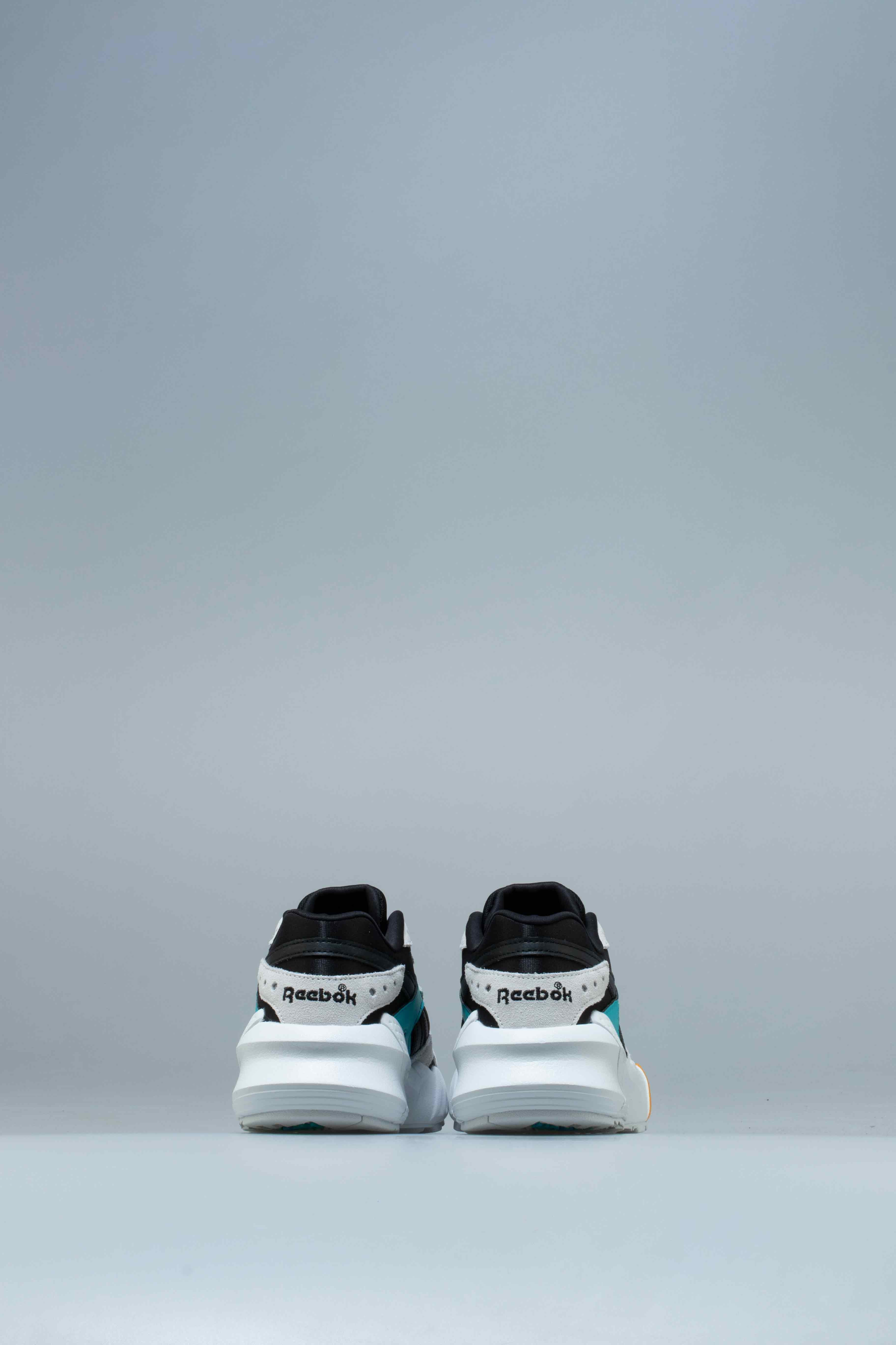 Aztrek Double X Gigi Hadid Womens Shoes Teal Blue Black White