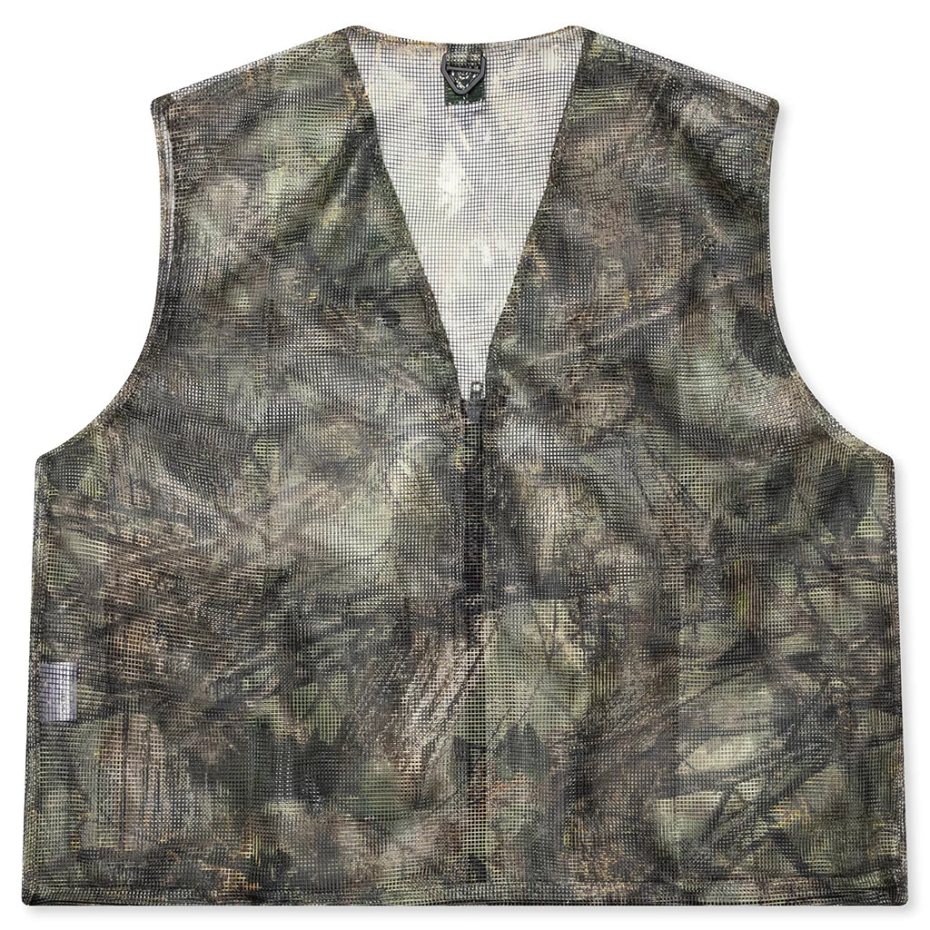 Heavyweight Mesh Bush Trek Vest Camo