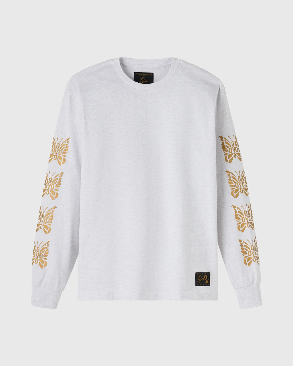 NEEDLES Papillon Long Sleeve Tee White