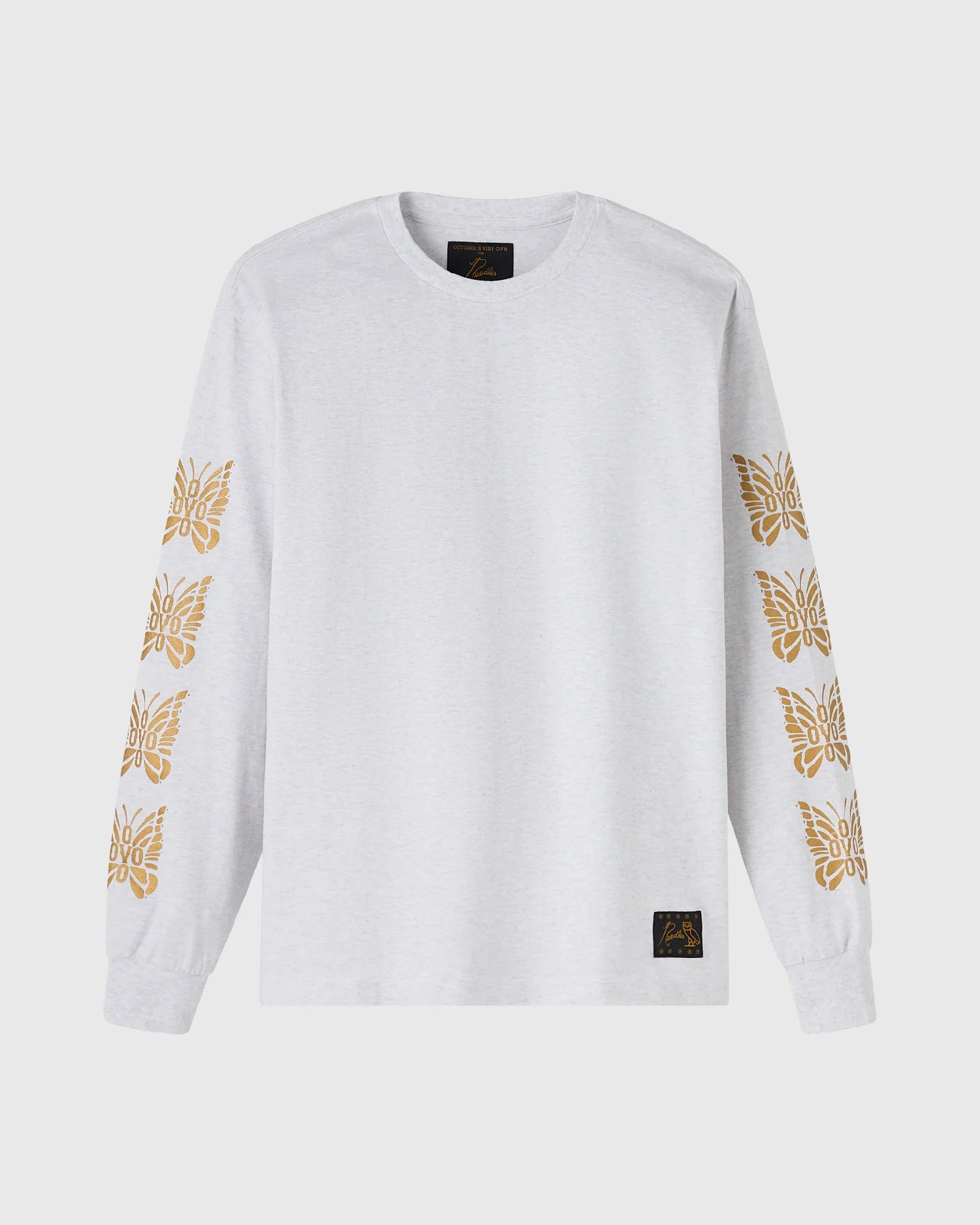 NEEDLES Papillon Long Sleeve Tee White