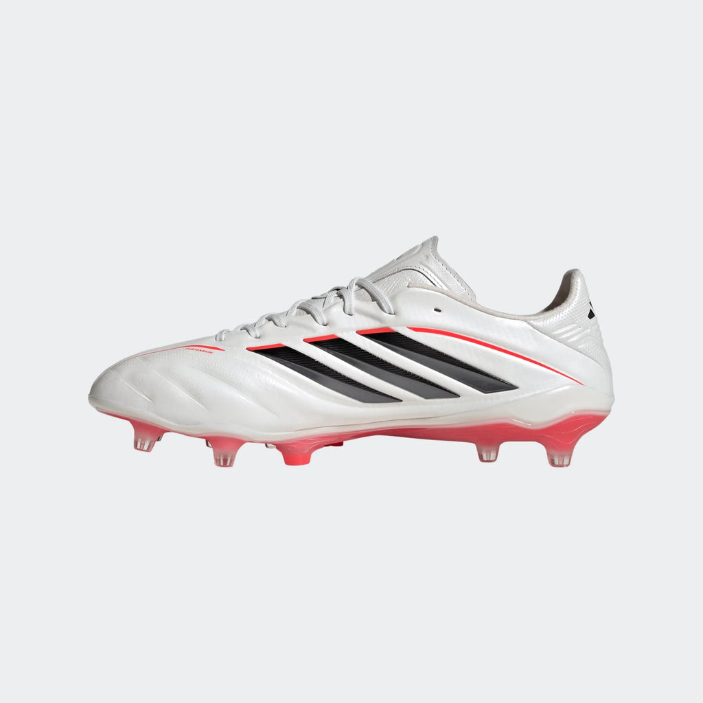adidas Copa Pure IV Elite FG Firm Ground Mens Soccer Cleats Zero Metal Black Lucid Red