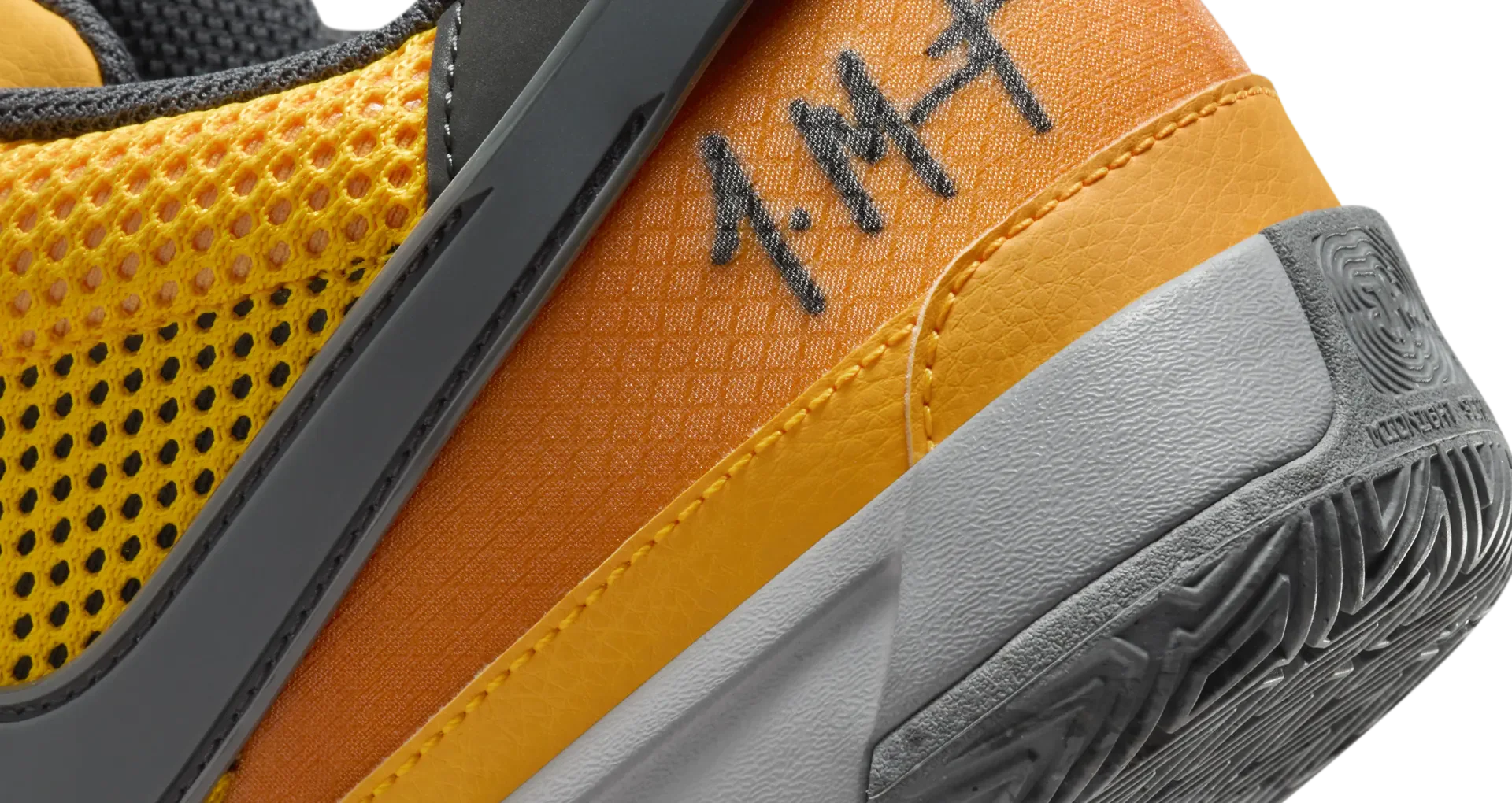 Tênis Nike Ja 1 Gray Orange
