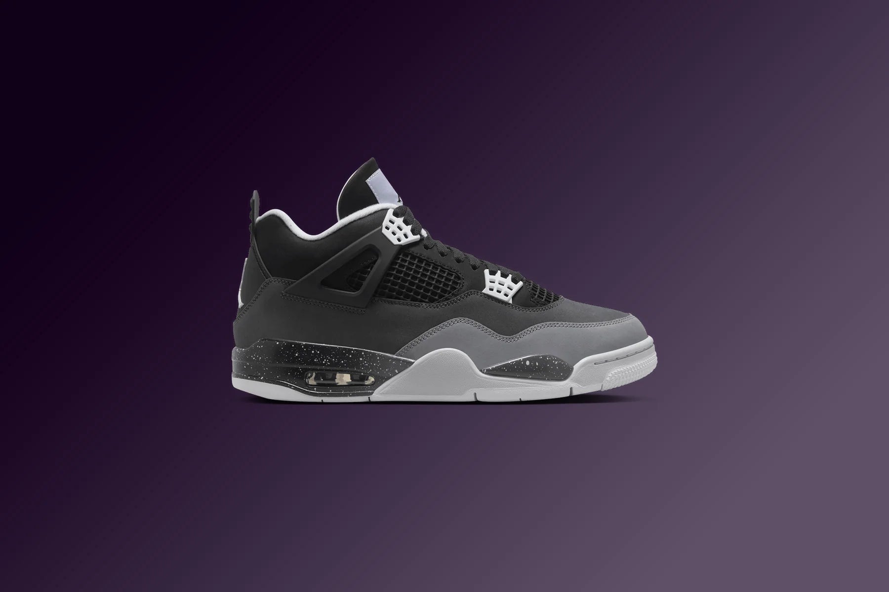 Air Jordan 4 Retro Fear Black White Anthracite Black
