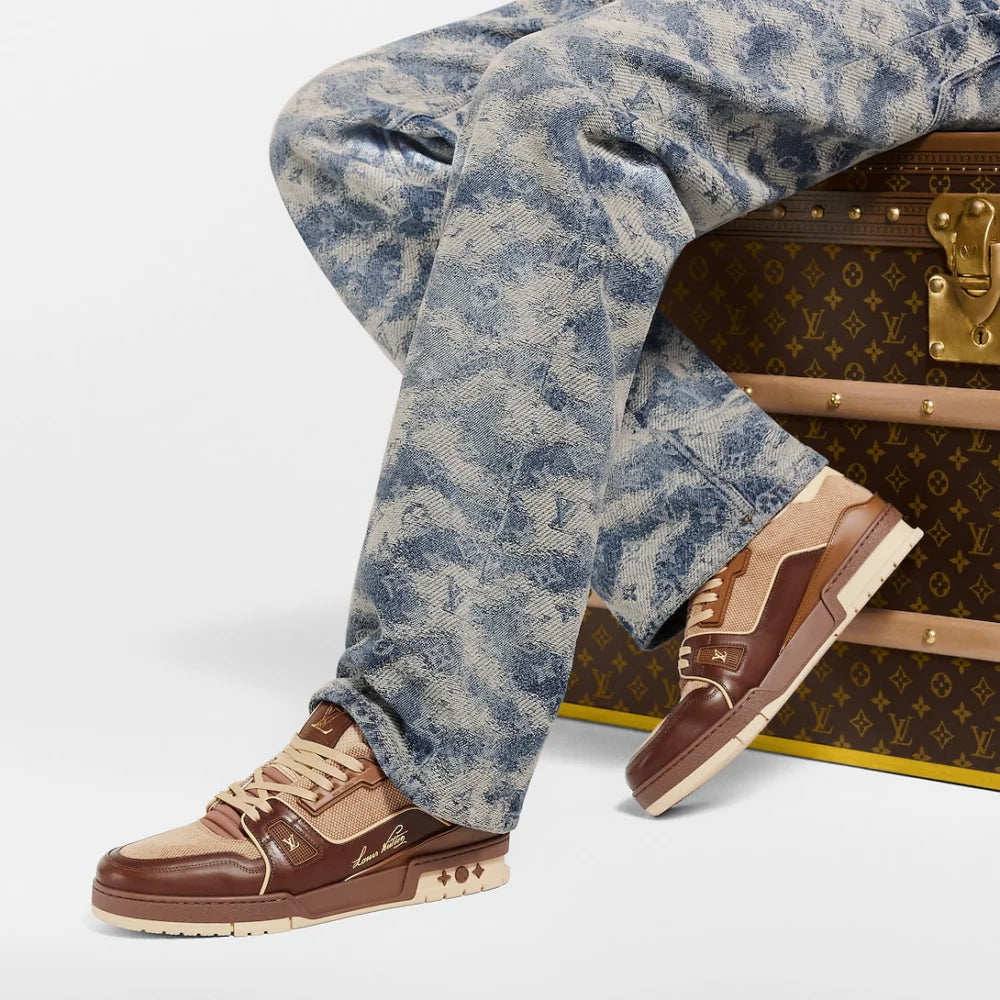 Louis Vuitton LV Trainer Sneaker Tyler the Creator Mocha