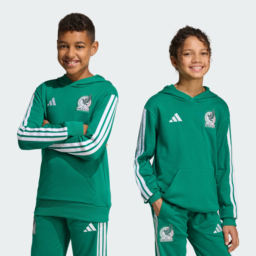 adidas Mexico DNA Youth Soccer Hoodie Green