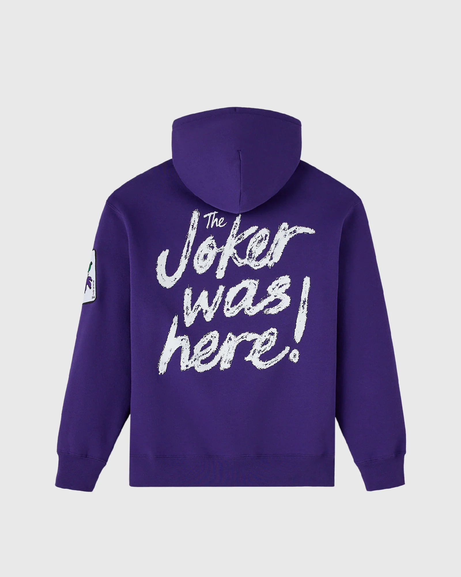 The Joker Defaced Hoodie Violet
