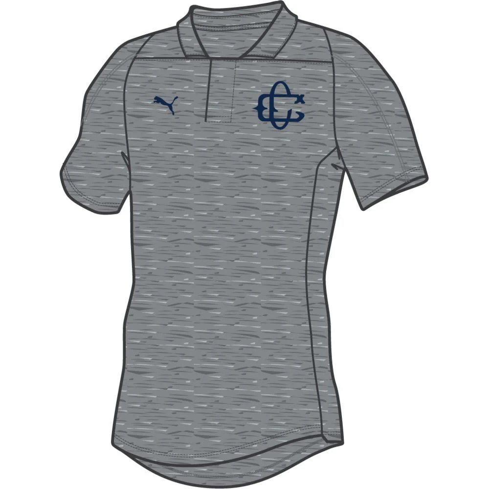 PUMA Chivas Casuals Mens Soccer Polo Grey