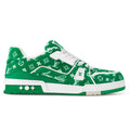 Louis Vuitton LV Trainer Sneaker Green Monogram