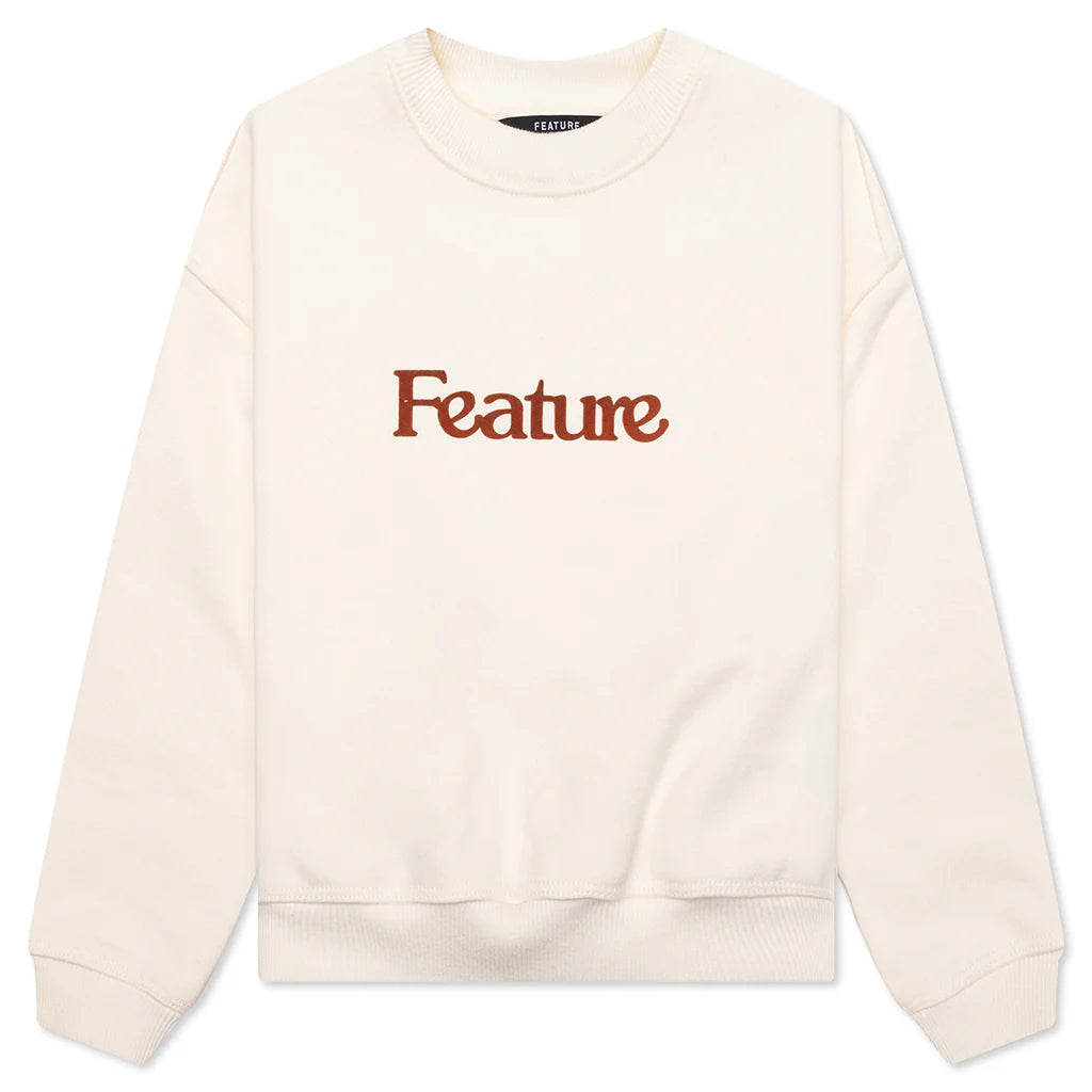 Kids Academy Crewneck Cannoli Cream