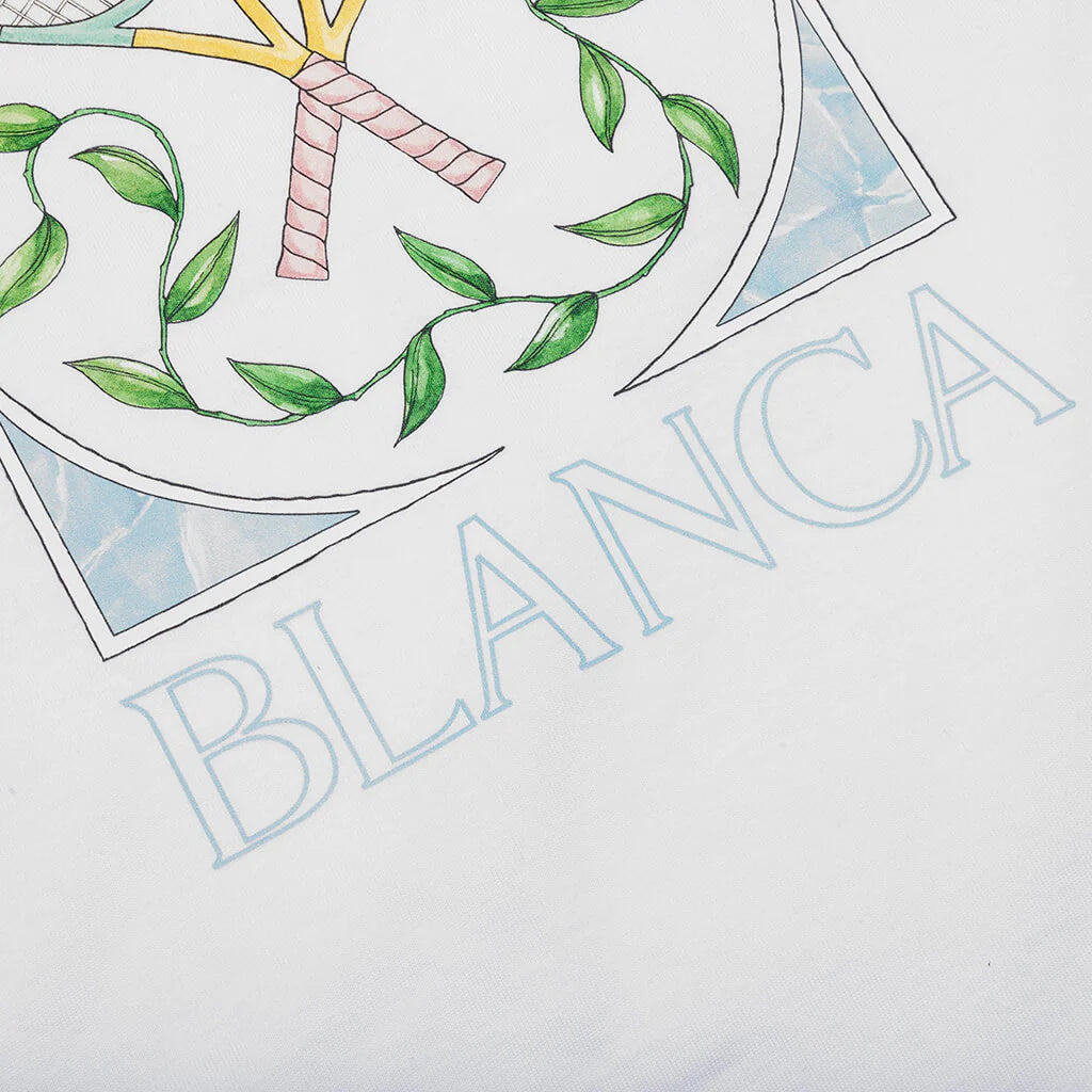 Tennis Pastelle T Shirt White